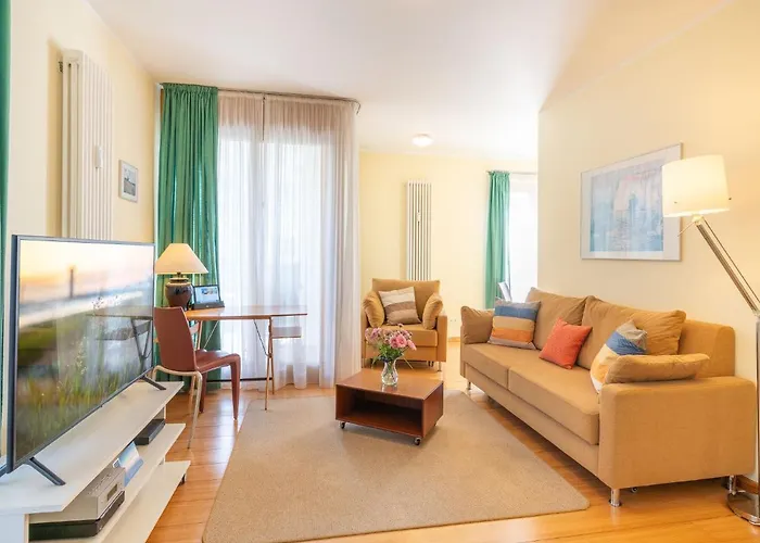 Kaiservillen Heringsdorf - Ferienwohnung Mit 1 Schlafzimmer Und Balkon D122