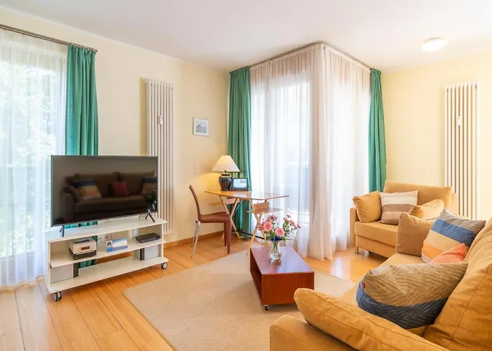 Kaiservillen Heringsdorf - Ferienwohnung Mit 1 Schlafzimmer Und Balkon D122